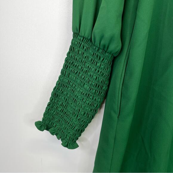 Amanda Uprichard Naoemi Shift Mini dress green - S - Picture 7 of 12